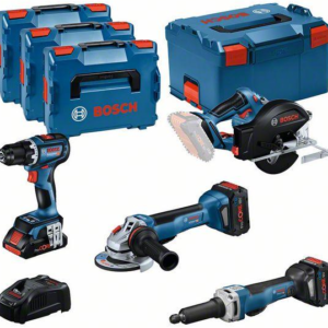 Bosch Blauw 4-delige Combopack