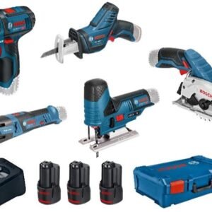 Bosch Blauw 5 TOOLKIT GSR 12V-15 + GST 12V-70 + GOP 12V-28 + GKS 12V-26 + GSA 12V-14