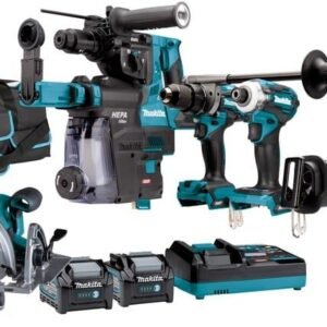 Makita DK0128G601 | Combiset | 40 V Max | 4,0 Ah | TD001G | DF001G | JR001G | GA005 | | HR002GZ05 | HS003G