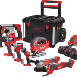 Milwaukee M18 FPP7C-503P | Powerpack 7-delige | 18V | Accu combiset (3x 5.0Ah) | Packout Trolley