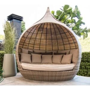 SALTO Lounge Nest Corone | Melange – Premium ligbed voor buiten